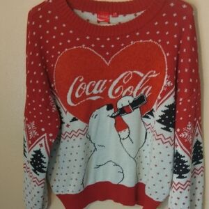 Coca Cola Red Holiday Sweater